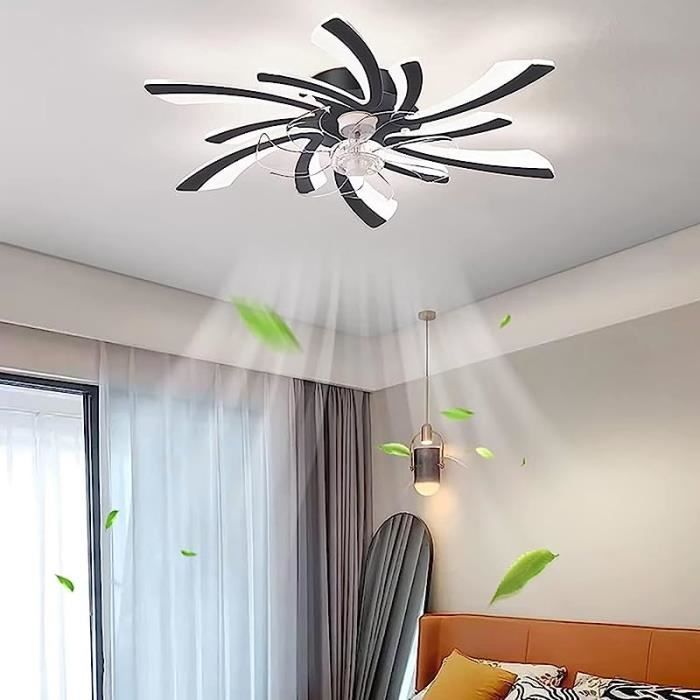 Ventilateur de plafond avec lumière LED indirecte | LéonLeds