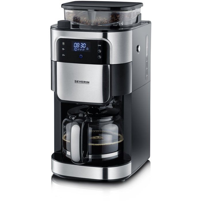 Cafetière Filtre Severin KA4813 – 10 Tasses, 1000 W, Broyeur Intégré - vue 3