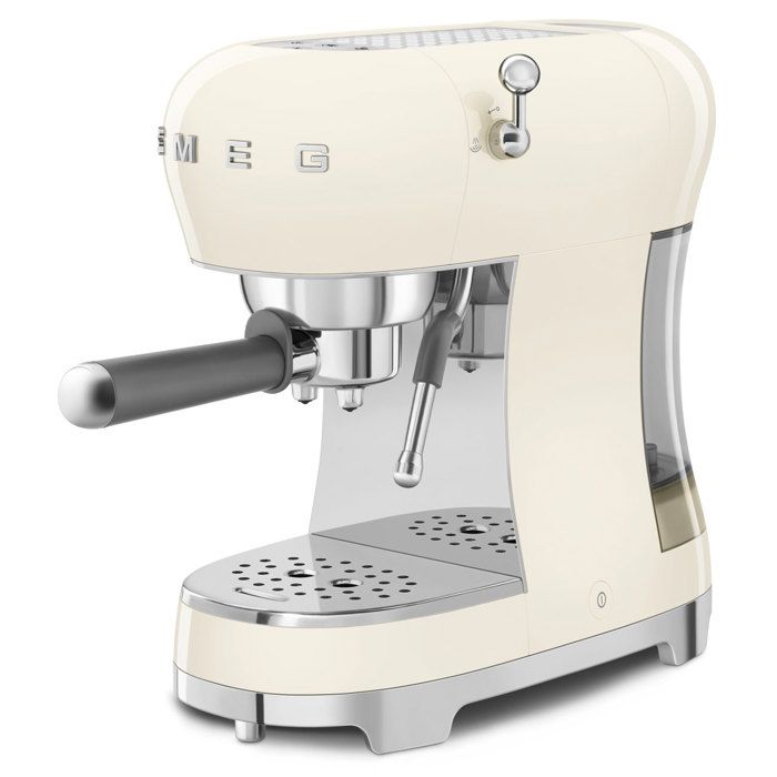 Smeg Machine à expresso 15 bars crème - ECF02CREU