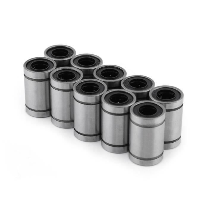 LM8LUU Roulements Linéaires Lot De 6 - Douille 8mm Pour Imprimante 3D