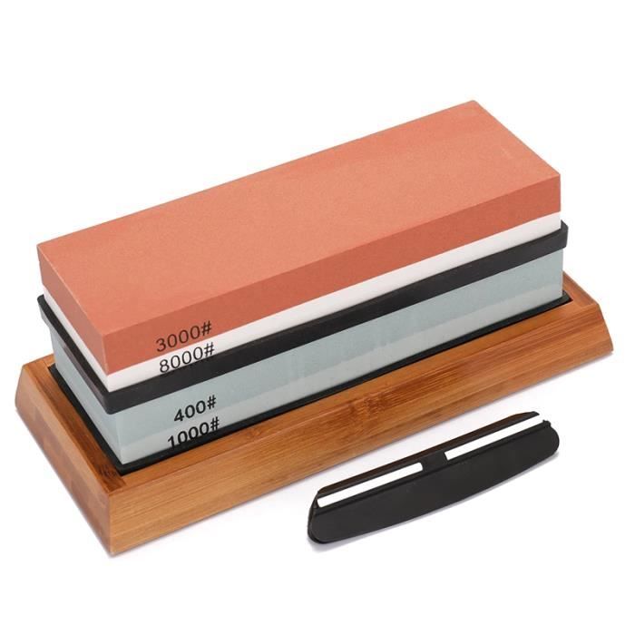 Kit De 6 Pierres à Aiguiser Cylindriques - 3000 Grains, Pour Couteaux Et Outils De Cuisine
