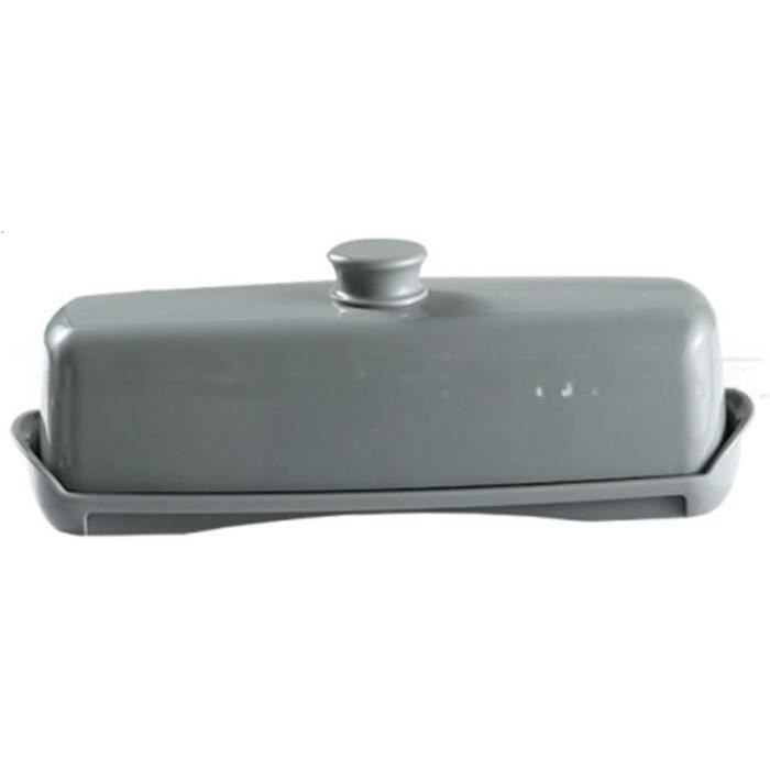 1 Beurrier De Réfrigérateur, Partie Inférieure Colorée, Couvercle