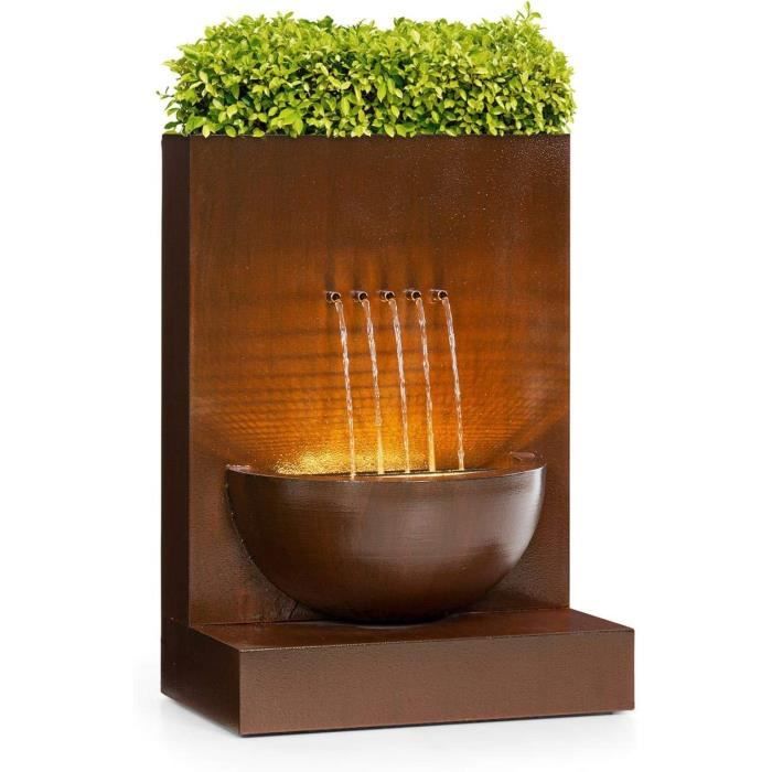 AquaForte GFU-5800 Pompe Fontaine + UV-C 11W - 55W, 5,2m³/h, Hauteur 4,8m - Étang Jusqu'à 8m³