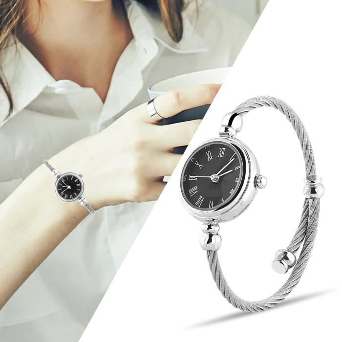 Montre Bracelet Yin Yang - Design Chinois Traditionnel - Cadran Rond Analogique - Alliage Léger - Cadeau élégant Et Original - 8