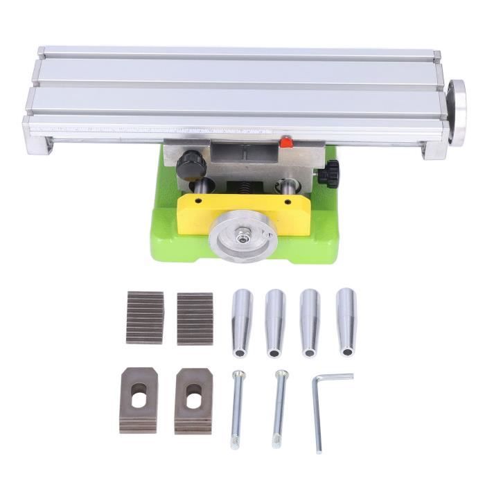 Mini Banc à Glissière Transversale Pour Fraisage Et Perçage - Table De Travail Manuelle/CNC