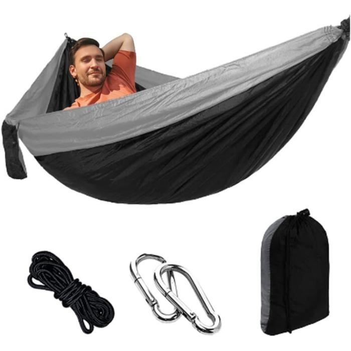 Hamac Tente De Camping 1 Personne – Night Cat – Avec Moustiquaire Et Rangement