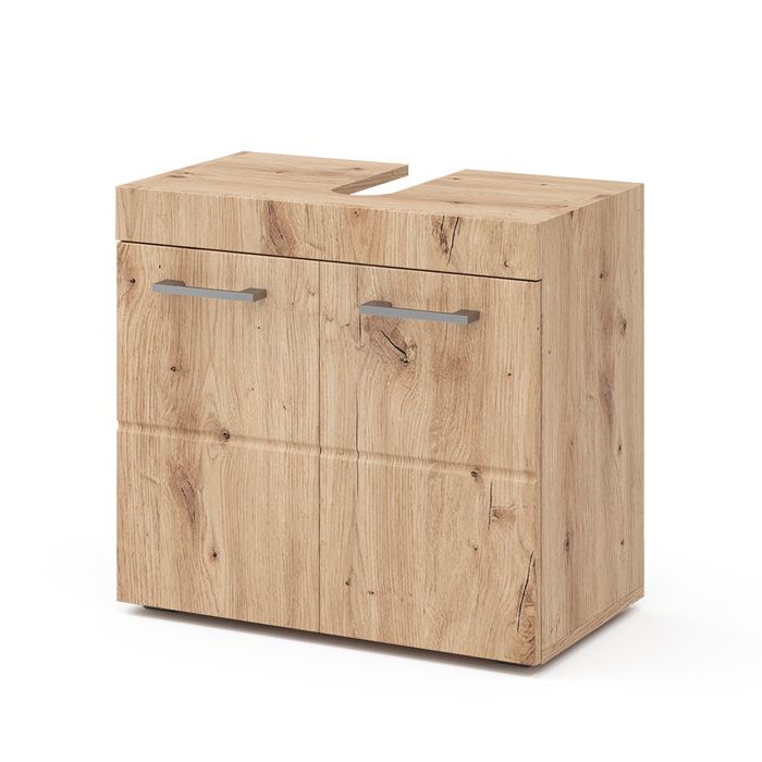Meuble sous vasque simple Luna 60x56cm Chêne Wotan Vicco 36760