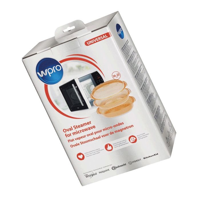 Plat vapeur ovale EASYCOOK 340X220mm STM250 - Accessoires et entretien - WHIRLPOOL BAUKNECHT IGNIS ARISTON HOTPOINT INDESIT (119