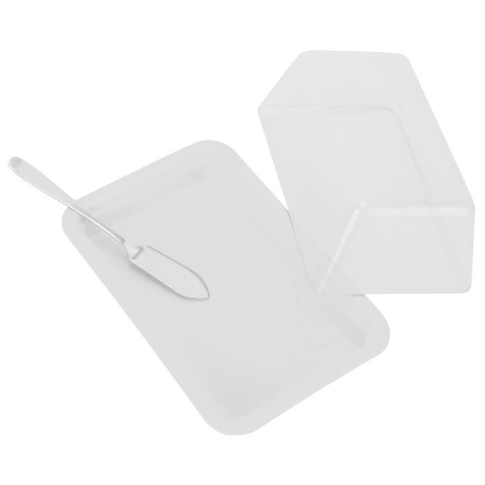 Beurrier - Récipient à Beurre Rectangulaire Pour Comptoir | Support à