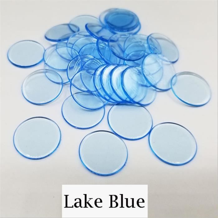 100 pièces jetons de Bingo jetons de Bingo colorés transparents 1.5 cm X 0.1 cm marqueurs puce de comptage pro pour cartes de jeu de Bingo 100 pièces jetons de Bingo jetons de Bingo colorés transparents 1.5 cm X 0.1 cm marqueurs puce de comptage pro pour cartes de jeu de Bingo