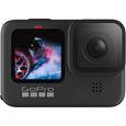 GoPro HERO9 Black - Caméra embarquée étanche avec écran LCD avant et écran tactile à l’arrière, vidéo 5K Ultra HD, photos 20 MP,-1