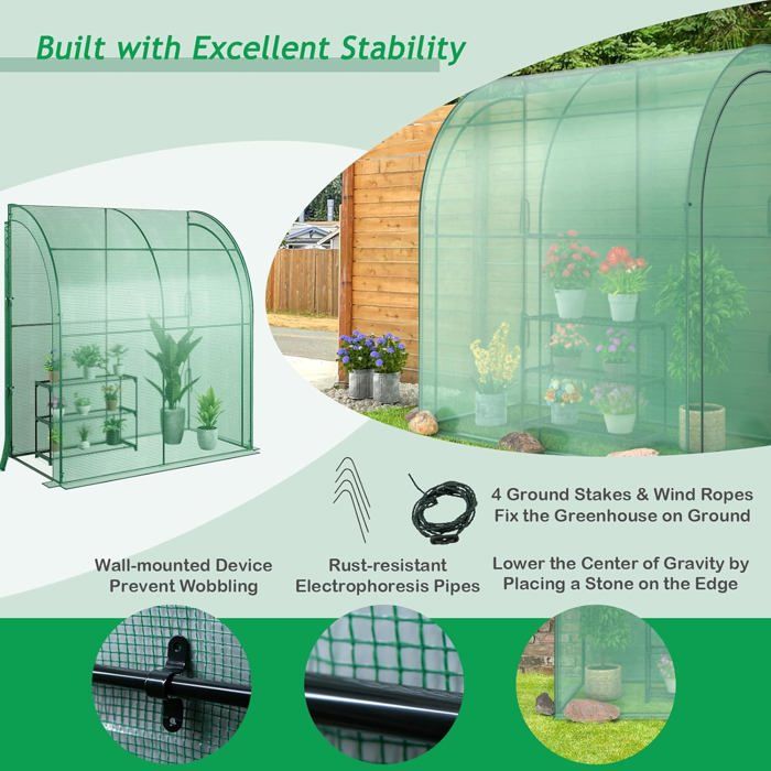 Arche De Jardin Avec Système D'Arrosage Automatique - 250 Cm, 2 Jardinières, 8 Roues - Métal PE Gris - 3