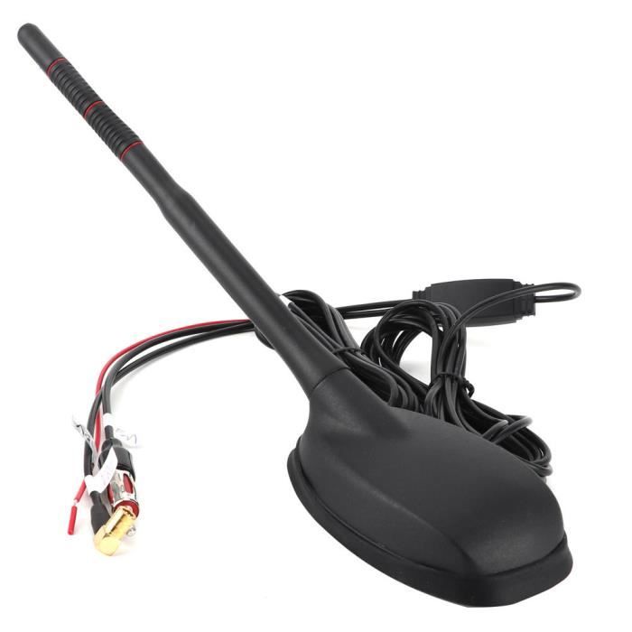 Antenne Dab Voiture Universelle FM SMB Adhésive sur Pare-Brise, Antenne Radio Amplifiée Intérieure 50 Ohms avec Amplificateur Intégré sans Perçage pour Ford Renault Mini Peugeot Citroën Autoradio Antenne Dab Voiture Universelle FM SMB Adhésive sur Pare-Brise, Antenne Radio Amplifiée Intérieure 50 Ohms avec Amplificateur Intégré sans Perçage pour Ford Renault Mini Peugeot Citroën Autoradio