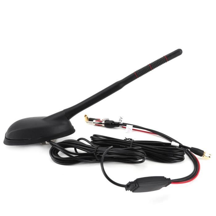Fdit antenne DAB + GPS + FM Antenne de voiture DAB + GPS + FM support de  toit supérieur amplifié actif étanche à la poussière - Cdiscount Auto