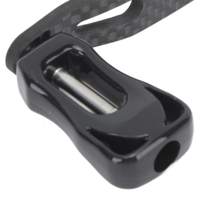 Poignée De Moulinet De Pêche En Carbone – 70 Mm, Entraxe 55 Mm, Avec 2 Roulements, Compatible Stella, Stradic, Twinpower, Etc. – 12 Couleurs