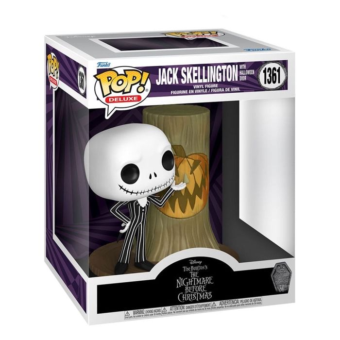 Funko Bitty Town – Jack Skellington Et Sa Maison – L'Étrange Noël De Monsieur Jack – Figurine 2,3 Et 5,1 Cm