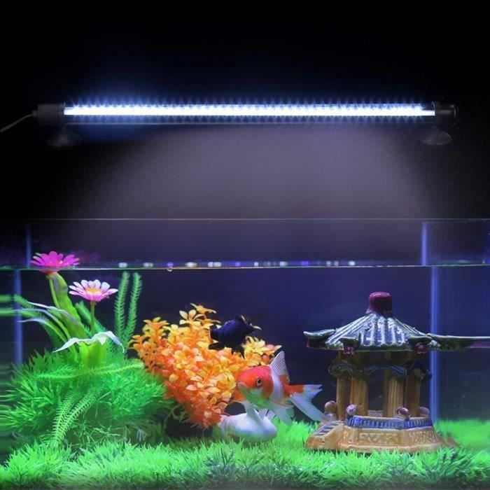 FLYING-38cm Lampe d'Aquarium LED d'Éclairage Imperméable Pour Aquarium -  Lumière Blanche - Cdiscount