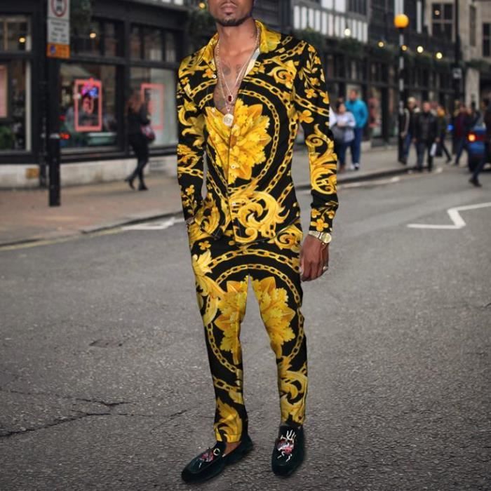 Ensemble versace homme hot sale
