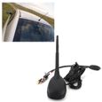 Fdit antenne DAB + GPS + FM Antenne de voiture DAB + GPS + FM support de toit supérieur amplifié actif étanche à la poussière-2