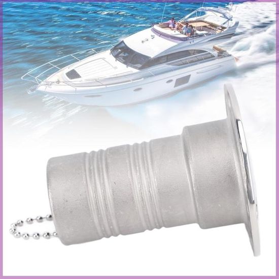 Bouchon De Remplissage Carburant 38 Mm – Acier Inoxydable – Pour Bateaux, Camping-cars, Camions – Ouverture Sans Clé