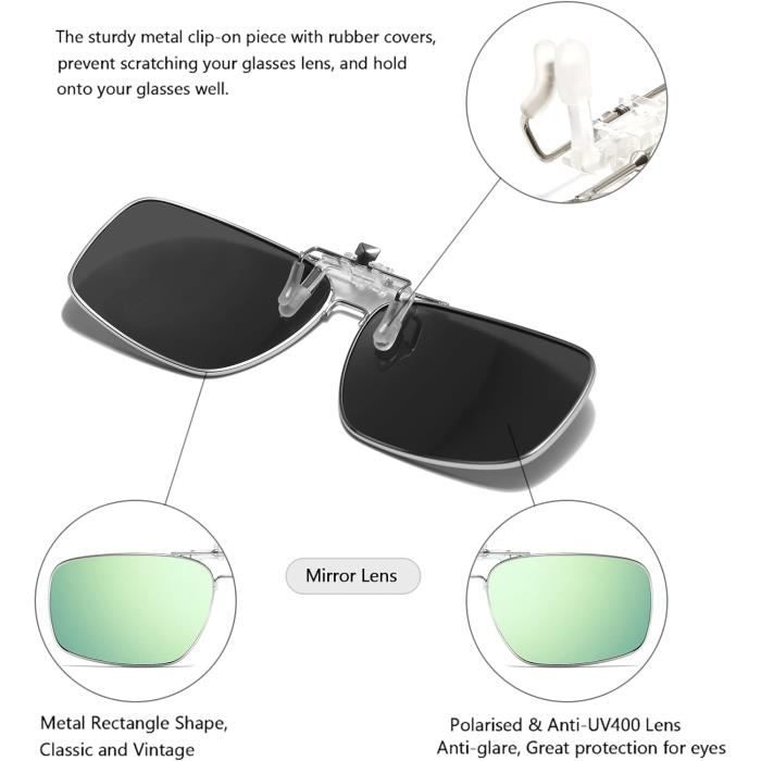 Lunette de soleil clipsable on sale