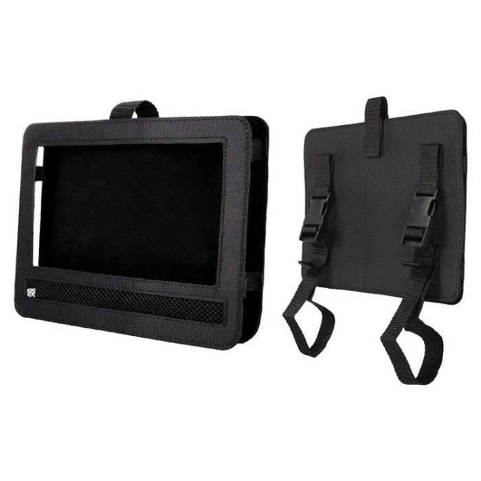 Support d'Appui-Tête avec Fonction Pivotante Support d'Appui-Tête de  Voiture pour Lecteur DVD Portable avec sangles,9”