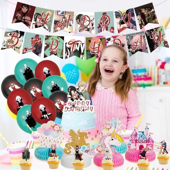 Kit Décorations Anniversaire Enfant Ptydecta - Cartes Et Inserts Pour Fête Thématique - 6