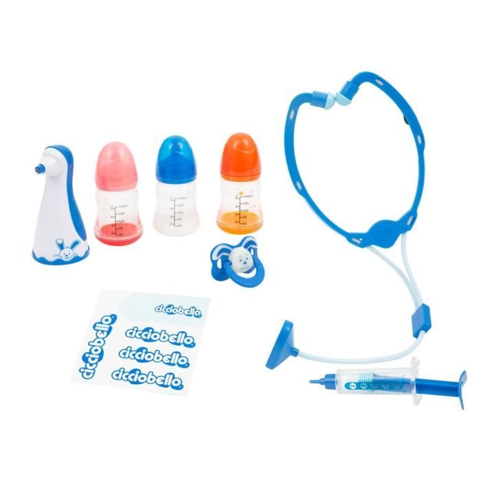 Poupon Cicciobello Premiers Pas 42 cm - CHUSE - Bleu - Ballon inclus -  Mixte - Cdiscount Jeux - Jouets