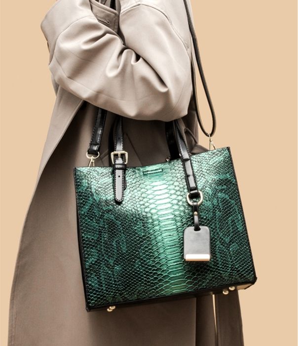 Sac peau de online serpent