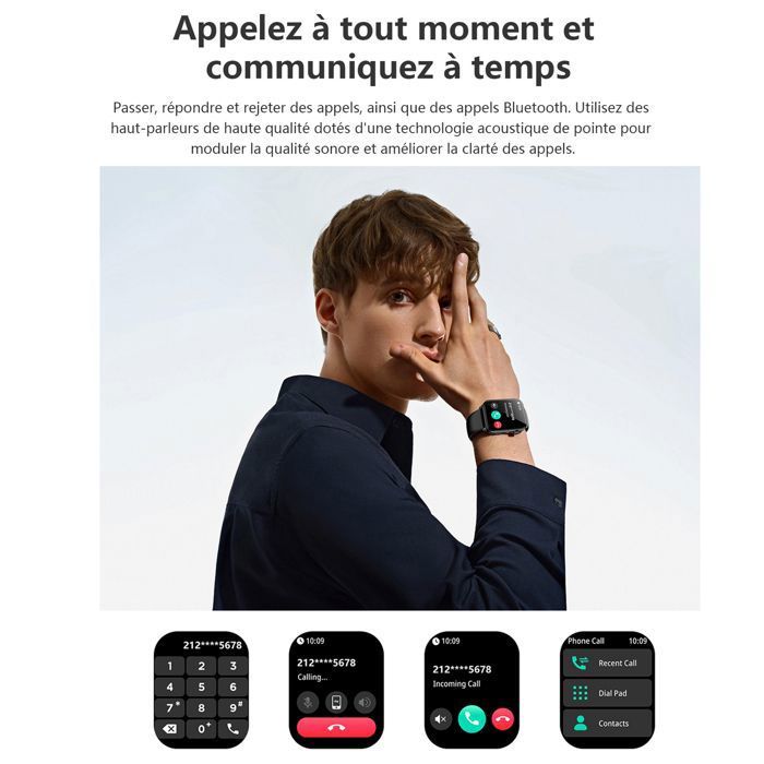 Tracker Montre Blackview X2 X2 Smart Watch Montre Blackview X2
