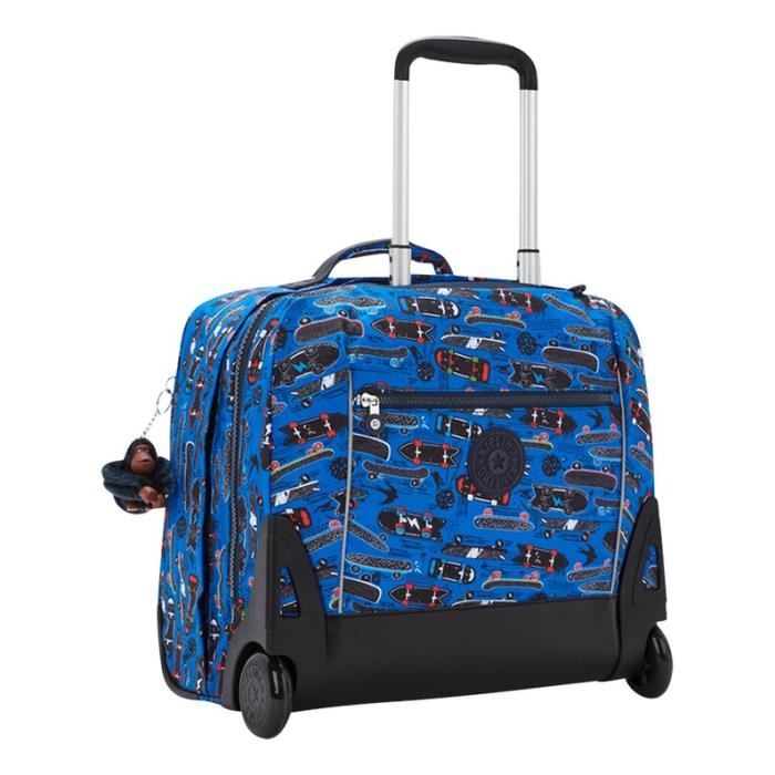 Kipling cartable a roulettes Giorno New Scate Print Small 41 cm Cdiscount Bagagerie Maroquinerie