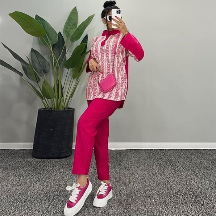 Ensemble de Vetements Femme Haute qualite nouveau design decontracte et confortable sens de la mode Noir xumengxin Noir Cdiscount Pret a Porter