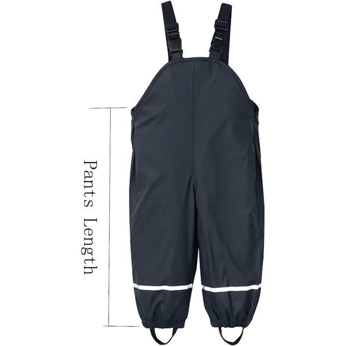 Pantalon Imperméable Enfant Cute Outdoor Sports Pantalon de Pluie 80-140 cm