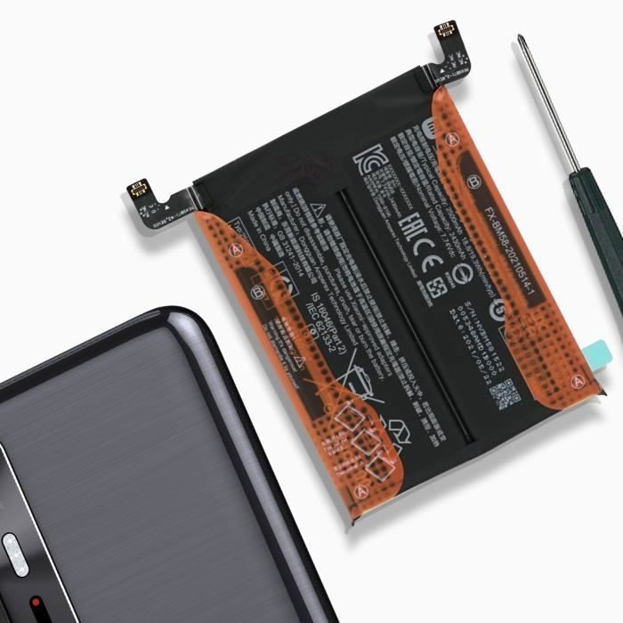 Remplacement de la batterie Li-polymère BM58 5000 mAh pour Xiaomi 11T / 11T Pro