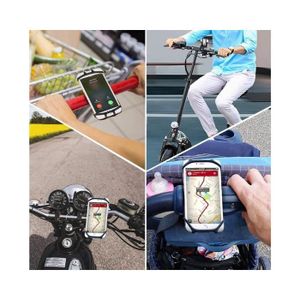 Support Téléphone pour Vélo et Trottinette, Waterproof et Accroche Magnétique