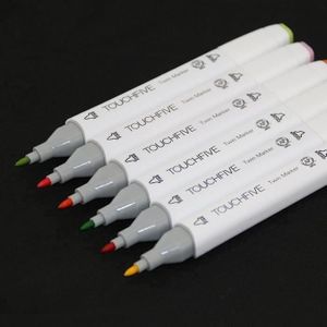 Set 80 Feutres à Alcool Double Pointe - Couleurs Vibrantes - Pour Dessin, Manga, Coloriage Adulte - Marqueurs Permanents