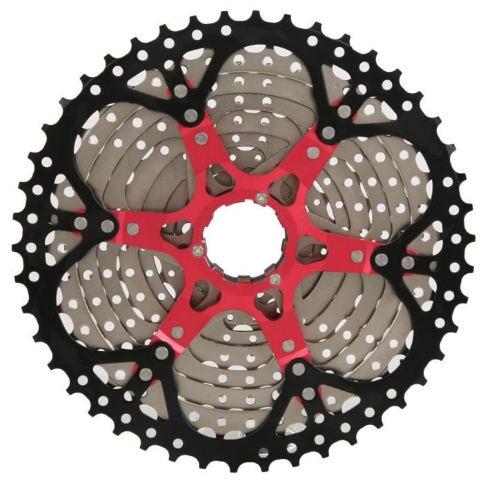 Roue Libre 9 Vitesses Vtt Route Shimano Sram Cassette Vélo 9-11 Vitesses Trkimal - Rapports 11-25T à 11-50T Pignons Acier Roue Libre 9 Vitesses Vtt Route Shimano Sram Cassette Vélo 9-11 Vitesses Trkimal - Rapports 11-25T à 11-50T Pignons Acier