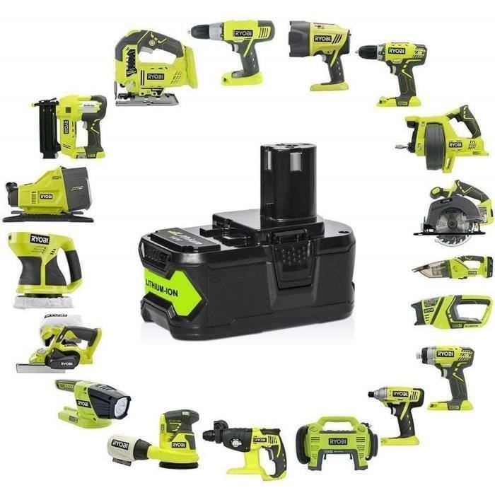Batterie Ryobi One+ 18V 1.5Ah Lithium-Ion - Pour Pièces / Défaut