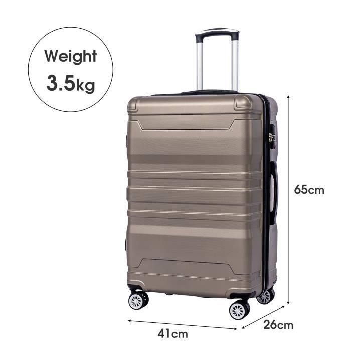 Alistair Iron Valise Taille Moyenne 65 cm