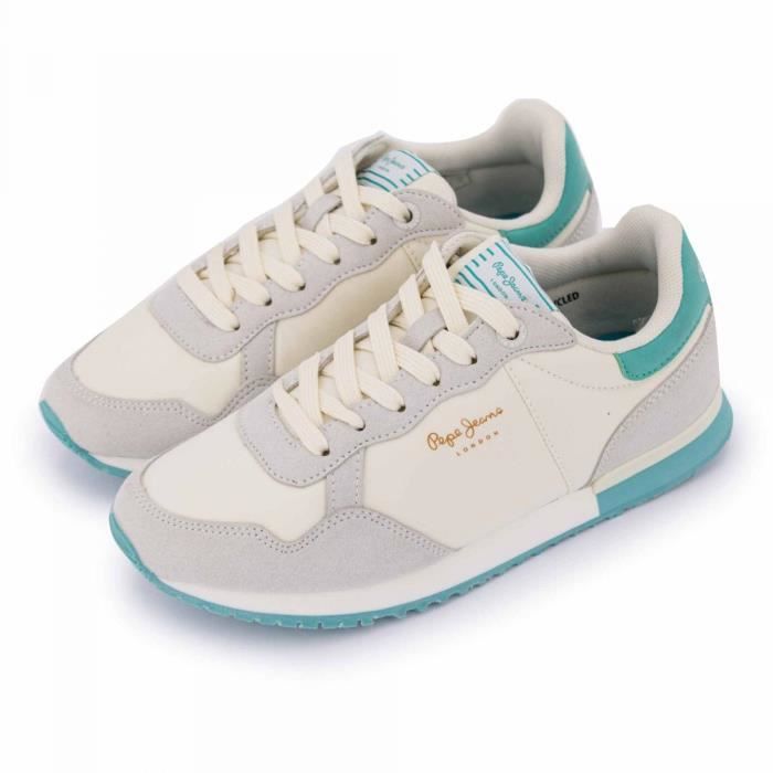 Basket blanche hotsell femme pepe jeans