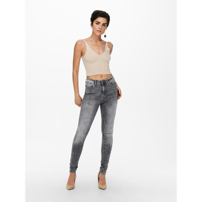 Jean extra slim femme sale