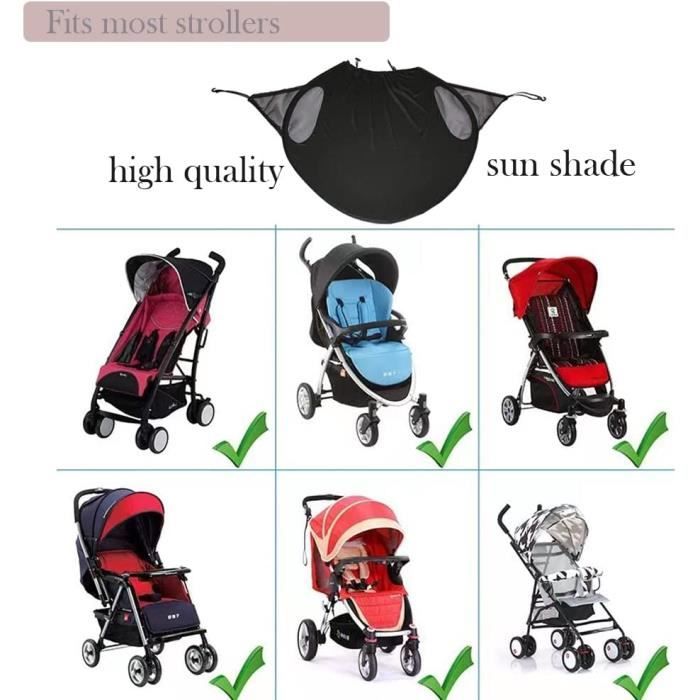 Canopy hot sale universelle poussette