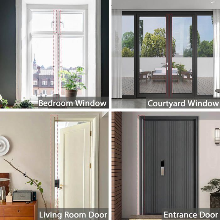 PATIKIL Lot De 2 Rouleaux De Bande D'étanchéité En Mousse