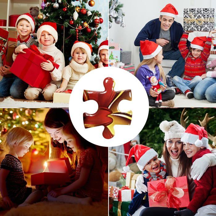 Calendrier De L'Avent Puzzle 1000 Pièces Adultes 2024 - Chiens & Chats - Cadeau Noël Original