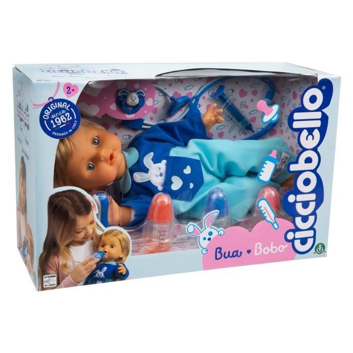 Cicciobello Bobo - Poupon interactif 42 cm - GIOCHI PREZIOSI - Cdiscount  Jeux - Jouets