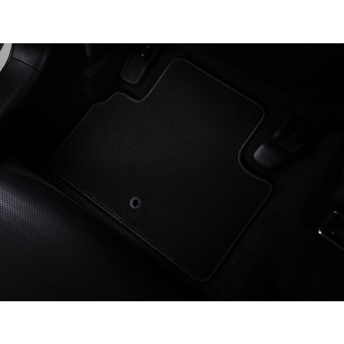 Tapis De Sol Voiture Pour Fiat 500e 2020-2024 - Imperméable, Antidérapant, Couleur Noir Et Bleu - 10