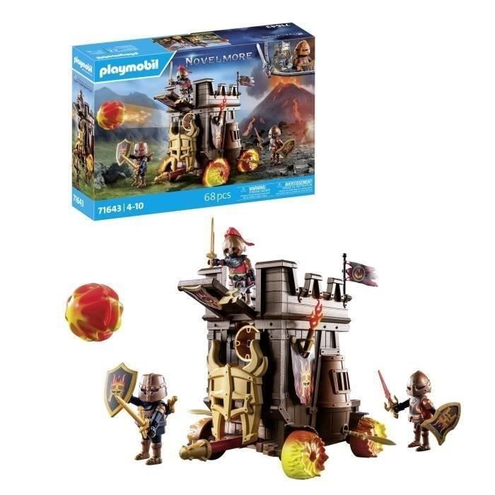 Gros Lot Playmobil : 3 Chariots + 10 Figurines – Thème Chevaliers Et Moyen-Âge