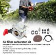 Kit de Carburateur Filtre à Air pour Stihl FS50 FS56 FS40 FS70 FC56 FC70 ZAMA C1M‑S267A-0
