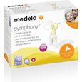 Medela 7 accessoires Set simple Symphony® pour Tire lait PersonalFit™ PLUS - Taille M - 24mm-0