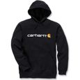 Sweat-Shirt à capuche avec logo noir taile L - CARHARTT - S1100074001L-0